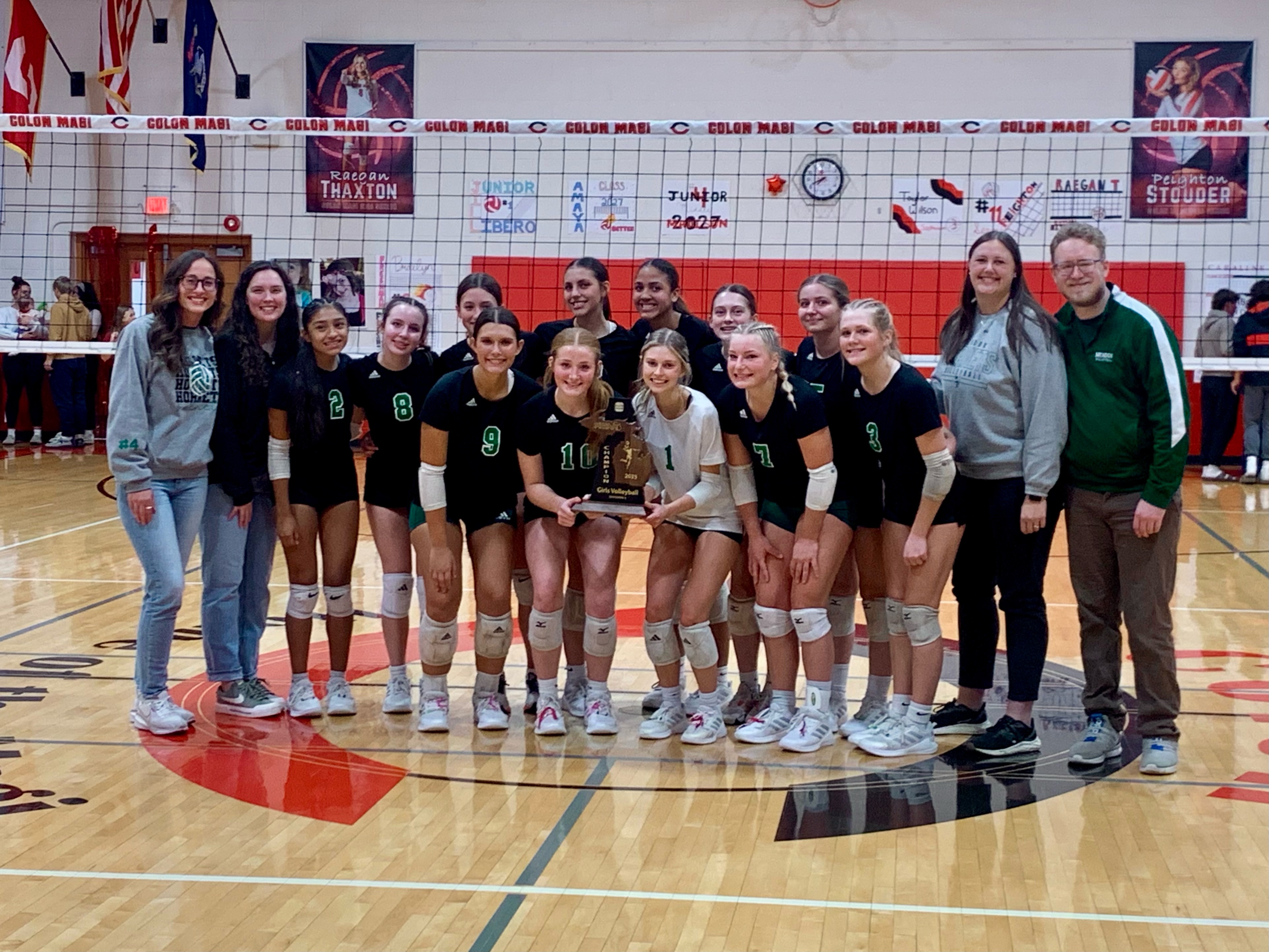 No. 1 Mendon beats Colon in volleyball District Finals